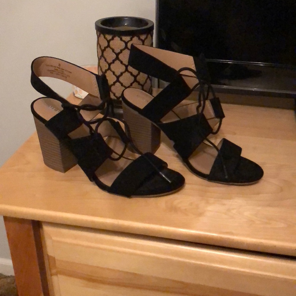 Black heels